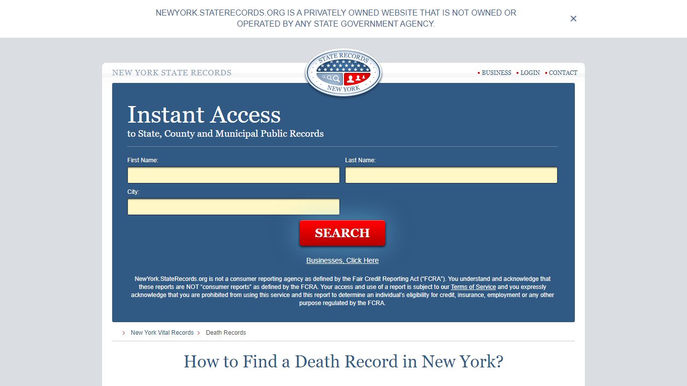 How to Find a Death Record in New York? - State Records